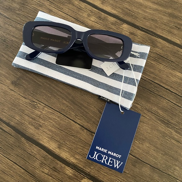 J. Crew Biarritz Slim Acetate Sunglasses By Marie Marot x J. Crew - Picture 3 of 11
